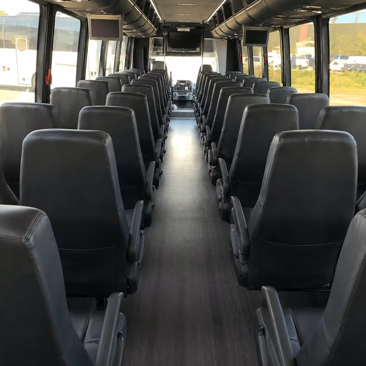 25 passenger minibus inside