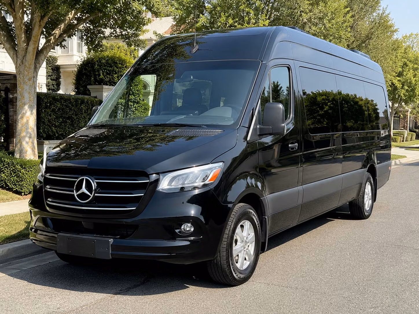 sprinter van with driver