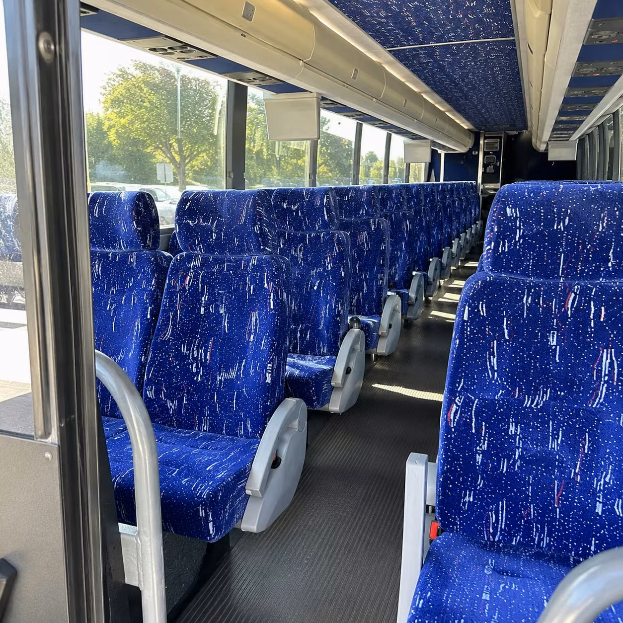 st paul charter bus interior